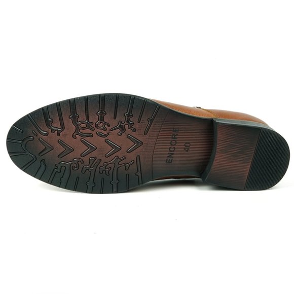 Encore by Fiesso FI-9052 Brown Leather lace up Shoes main image 6